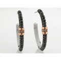 PENDIENTES ARO BLACK