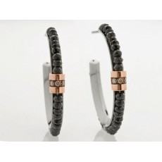 PENDIENTES ARO BLACK