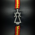 PULSERA VIRGEN NYLON ESPA&Ntilde;A