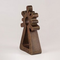 FIGURA VIRGEN XL MARRON
