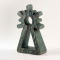 FIGURA VIRGEN XL VERDE