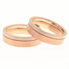 ALIANZAS DUAL ROSA