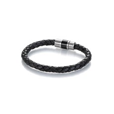 PULSERA TENO CUERO Y CERAMICA I