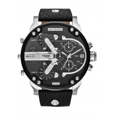 RELOJ DIESEL XXL CUERO/ACERO