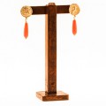 PENDIENTES CORAL 