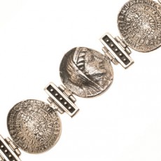 PULSERA ROME PLATA