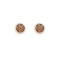 PENDIENTES SUNFIELD BOTON MINI CO&Ntilde;AC