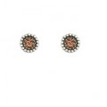 PENDIENTES SUNFIELD BOTON CO&Ntilde;AC