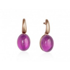 PENDIENTES DROP FINE ROSA