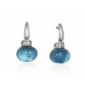 PENDIENTES DROP AZUL