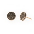 PENDIENTES BLACK BOTTON XL