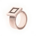 ANILLO BLACK QUADRAT