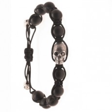 PULSERA SKULL ESPINELA BALLS