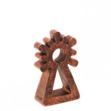 FIGURA VIRGEN COBRE