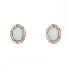 PENDIENTES SUNFIELD CALCEDONIA OVALADA