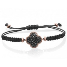 PULSERA TREBOL PAVE