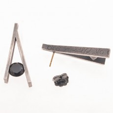 PENDIENTES PLANE NEGRO