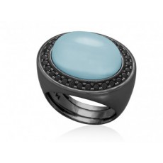 ANILLO HAENDEL CUARZO TURQUESA