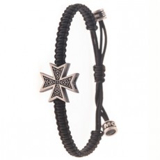 PULSERA MALTA DIAMOND BLACK