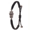 PULSERA MANO DE FATIMA BLACK
