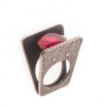 ANILLO PLANE ROJO