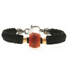 PULSERA NEW JADE ROJO