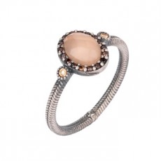ANILLO SUNFIELD FINE CUARZO ROSA