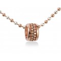 COLGANTE BCN CO&Ntilde;AC EN PLATA ROSA