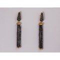 PENDIENTES NOIR NEGRO