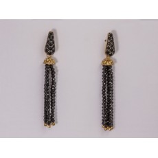 PENDIENTES NOIR NEGRO