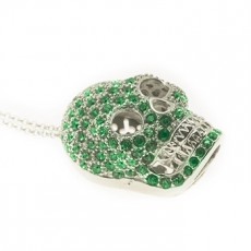 COLGANTE CALAVERA VERDE