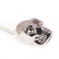 COLGANTE CALAVERA PLATEADO