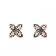 PENDIENTES SUNFIELD FLOR CO&Ntilde;AC