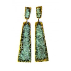 PENDIENTES COCODRILO FILI PLAZA