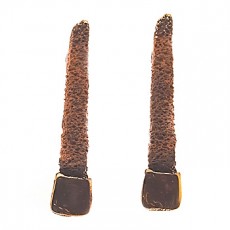 PENDIENTES TUAREG SPIRIT FILI PLAZA MARRON