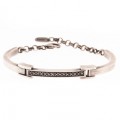 PULSERA SLAVE DIAMONDS NEGROS