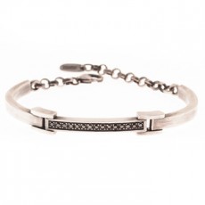 PULSERA SLAVE DIAMONDS NEGROS