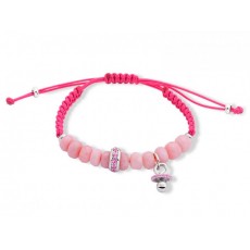 PULSERA BABY ROSA