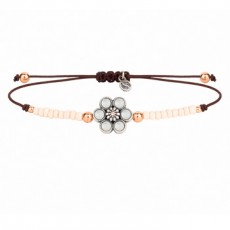 PULSERA SUNFIELD FLOR CALCEDONIA