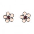 PENDIENTES SUNFIELD FLOR FUME