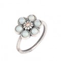 ANILLO SUNFIELD FLOR CALCEDONIA