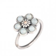 ANILLO SUNFIELD FLOR CALCEDONIA