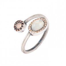 ANILLO SUNFIELD DUO CUARZO ROSA