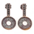 PENDIENTE BALI LONG BRONCE