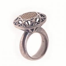 ANILLO DIAMOND BROWN
