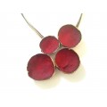 COLGANTE BRONCE ROJO FILI PLAZA