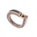 ANILLO KURVEN NEGRO