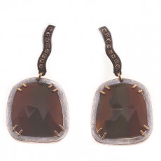 PENDIENTES AGATA VERDE