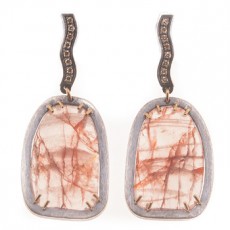 PENDIENTES AGATA MARRON
