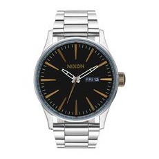 RELOJ NIXON SENTRY SS BLACK BRASS